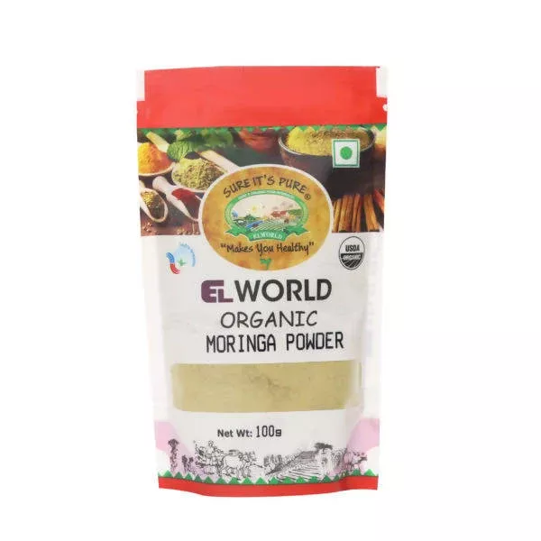 El World Organic Moringa Powder - 100 gm