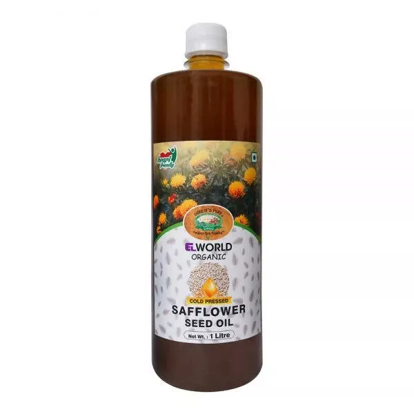 El World Organic Safflower Seed Oil - 1 L