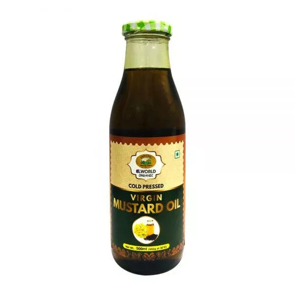 El World Organic Virgin Mustard Oil - 500 ml