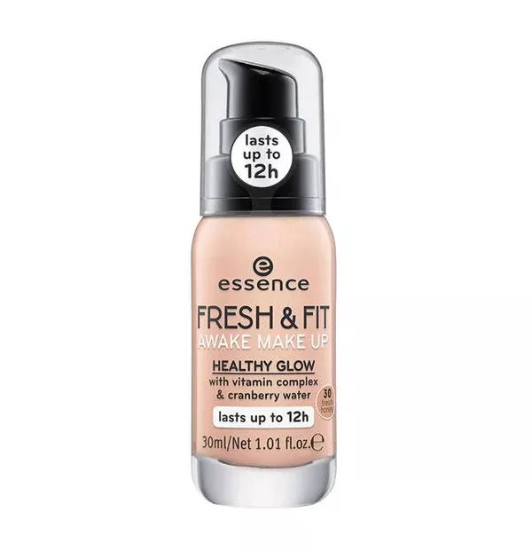 Essence Fresh & Fit Awake Make Up Foundation - 30 Fresh Honey - 30 ml