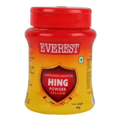 Everest Compounded Asafoetida Hing Powder Yellow - 50 gm