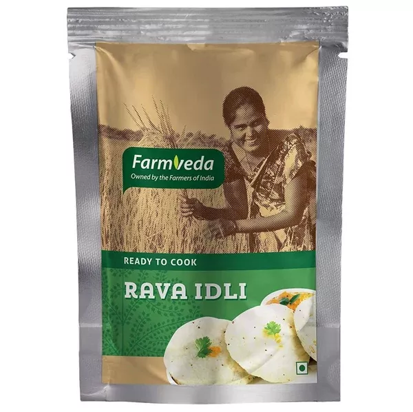 Farmveda Ready To Cook Rava Idli Mix - Pack of 2 - 250 gm