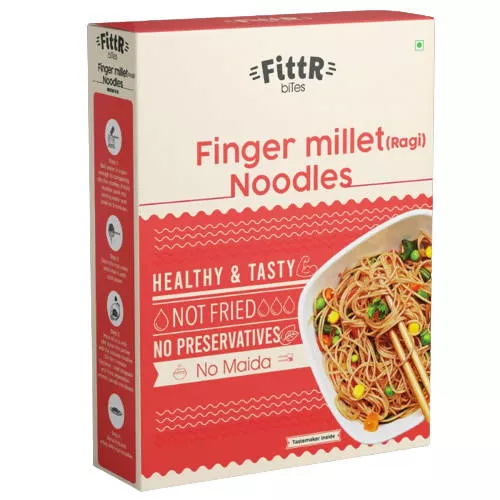 FittR biTes Finger Millet (Ragi) Noodles - 192 gm