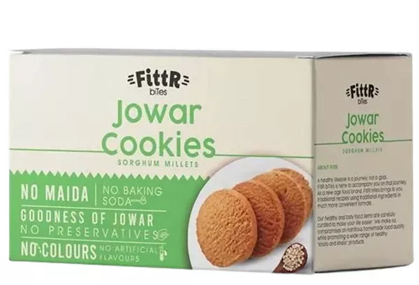 FittR biTes Jowar Cookies - 100 gm