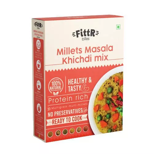 FittR biTes Millets Masala Khichdi Mix - 250 gm
