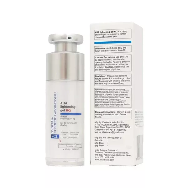 Fixderma AHA Lightening Gel HQ - 30 ml