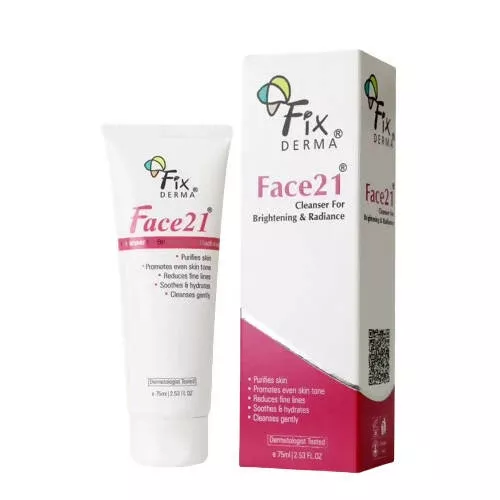 Fixderma Face 21 Cleanser - 75 gm