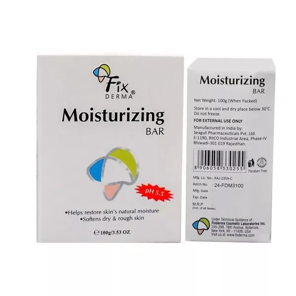 Fixderma Moisturizing Bar - 100 gm
