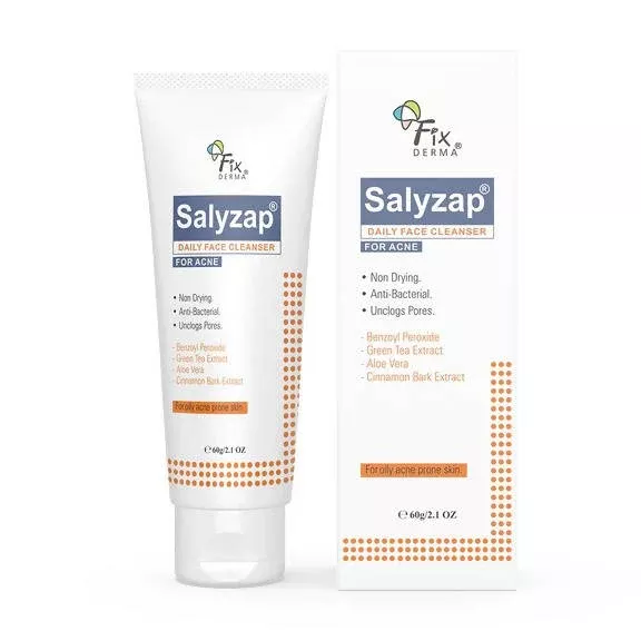 Fixderma Salyzap Daily Face Cleanser - 60 gm