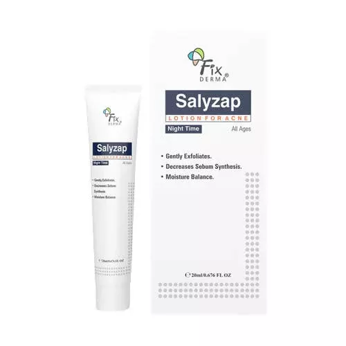 Fixderma Salyzap Night Time Lotion - 20 ml