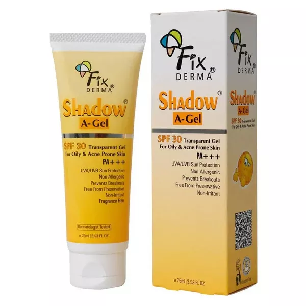 Fixderma Shadow A SPF 30 Sunscreen Gel - 75 ml