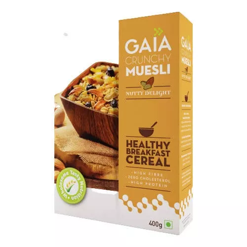 Gaia Crunchy Muesli–Nutty Delight - 1 kg