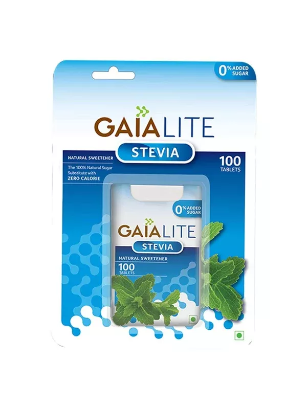 Gaia Lite Stevia Tablets - 100 tabs