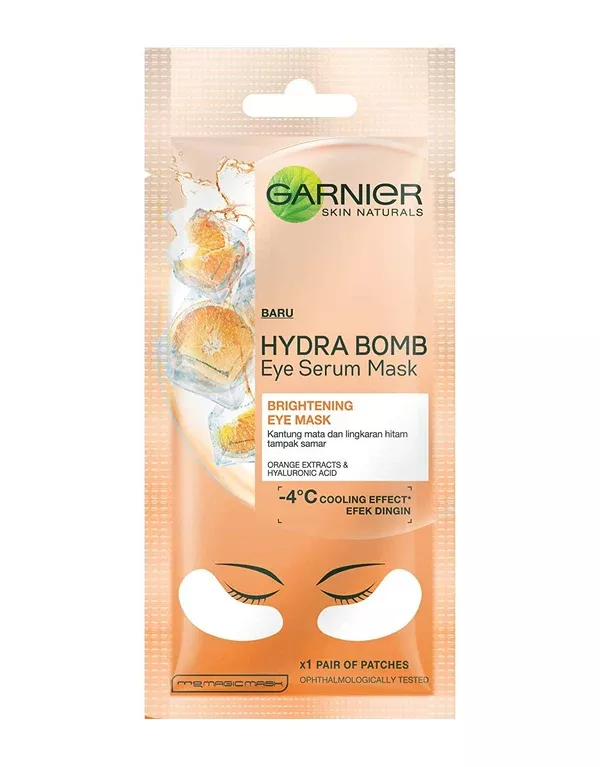 Garnier Hydra Bomb Eye Serum Orange Mask - 6 gm