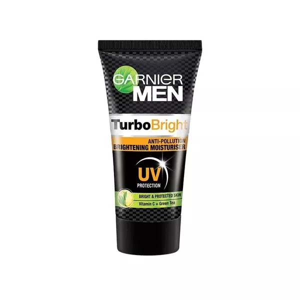 Garnier Men Turbo Bright Anti-Pollution Brightening Moisturizer - 40 gm