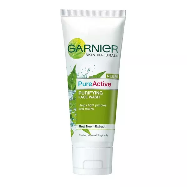 Garnier Pure Active Purifying Neem Face Wash - 100 gm