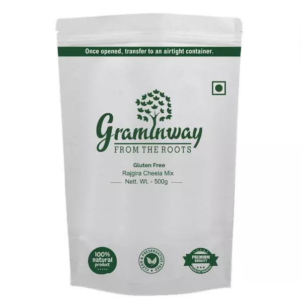 Graminway Gluten Free Amaranth Cheela Mix / Dosa Mix - 500 gm
