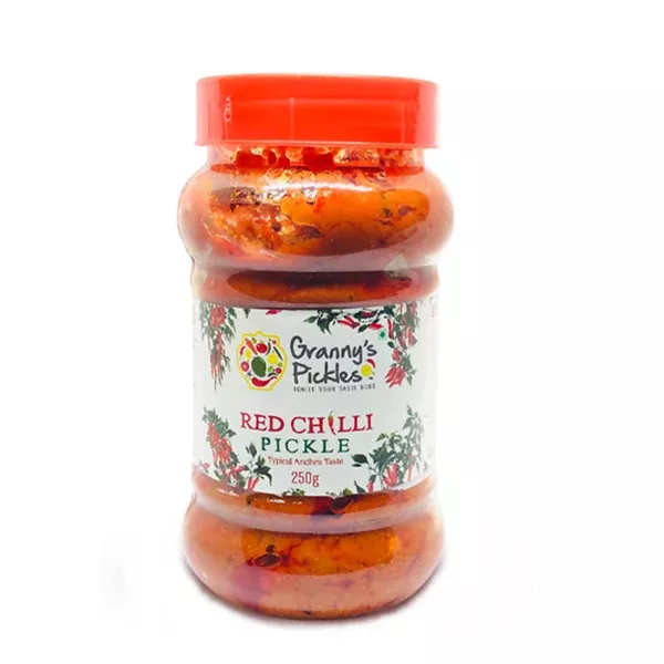 Granny's Pickles Red Chilli Pickle - 250 gm