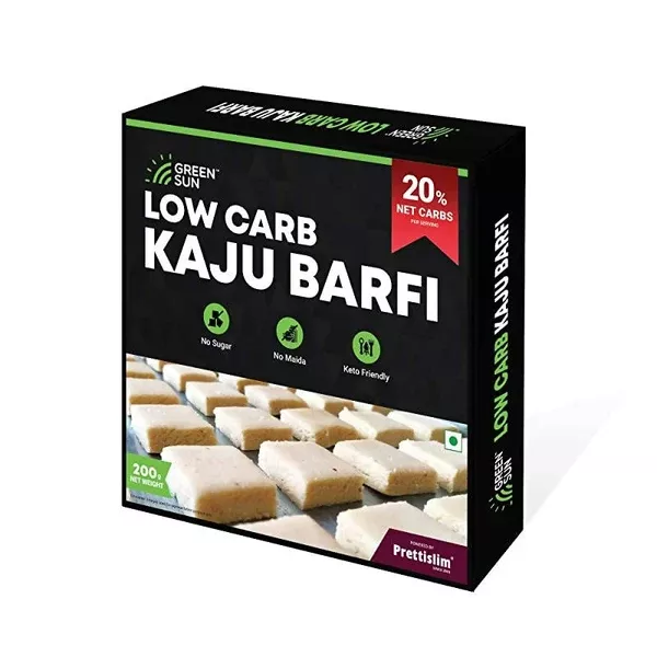 Green Sun Low Carb Kaju barfi - 200 gm
