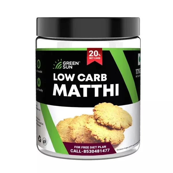 Green Sun Low Carb Matthi - 175 gm