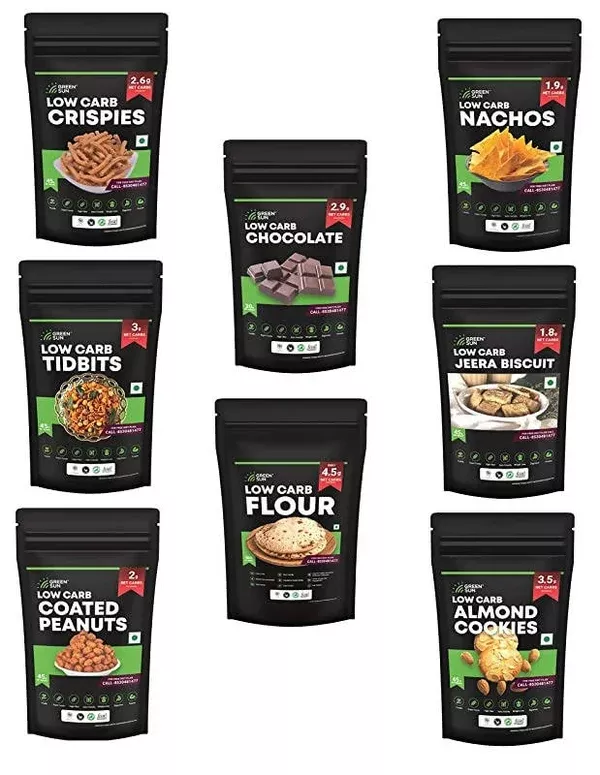 Green Sun Low Carb Snacks Hamper - Combo