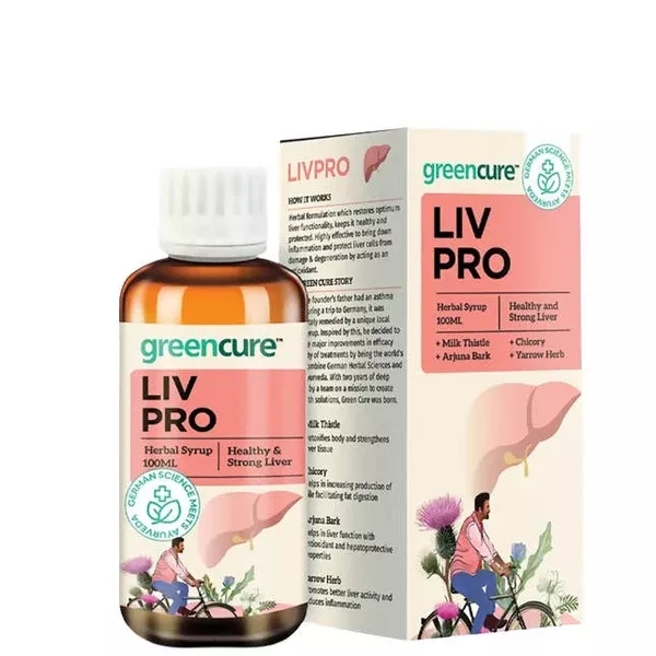 Greencure Liv Pro Syrup - 100 ml