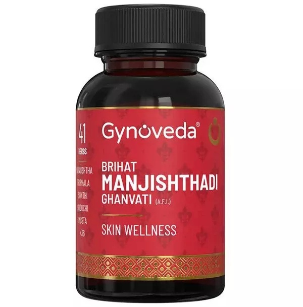 Gynoveda Brihat Manjishthadi Ghanvati Tablets - 240 tabs