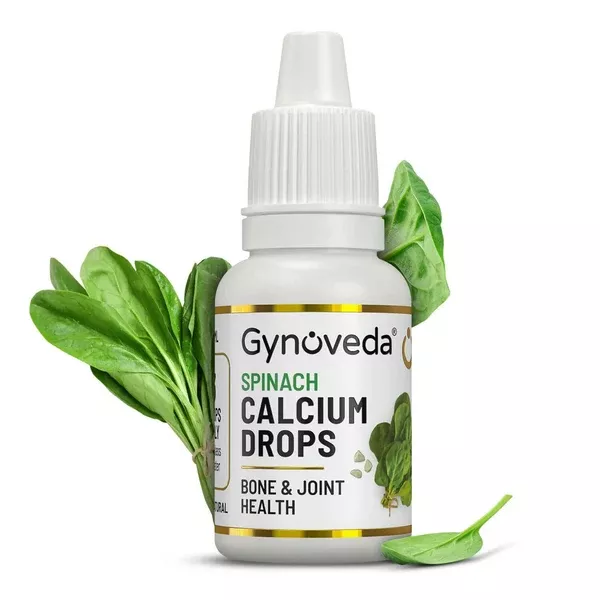 Gynoveda Spinach Calcium Drops - 15 ml