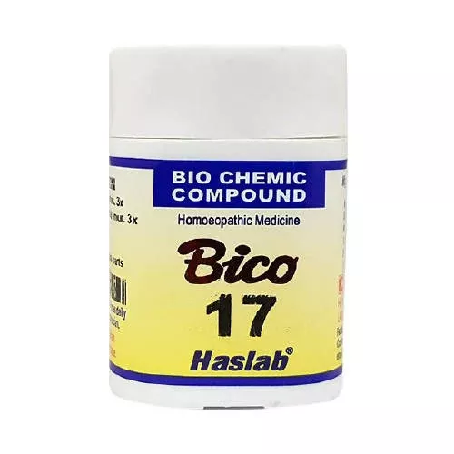 Haslab Homeopathy Bico 17 Biochemic Compound Tablets - 20 gm