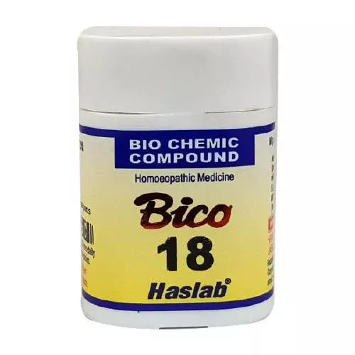 Haslab Homeopathy Bico 18 Biochemic Compound Tablets - 20 gm