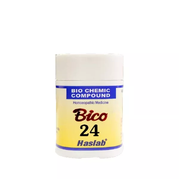 Haslab Homeopathy Bico 24 Biochemic Compound Tablets - 20 gm