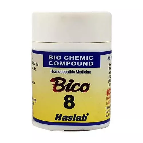Haslab Homeopathy Bico 8 Biochemic Compound Tablets - 20 gm
