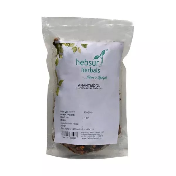 Hebsur Herbals Anantmool Powder - 200 gm