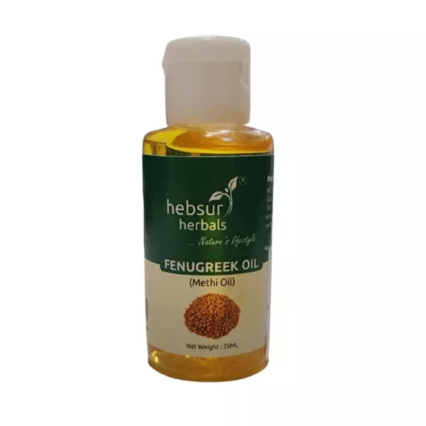 Hebsur Herbals Fenugreek Oil (Methi Oil) - 25 ml
