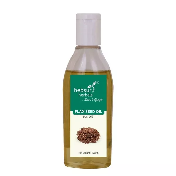 Hebsur Herbals Flaxseed Oil (Alsi Oli) - 100 ml