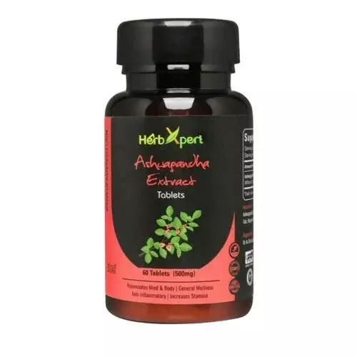 Herbxpert Ashwagandha Extract Tablets - 60 tabs