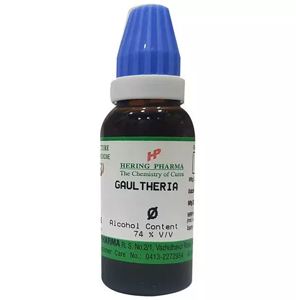 Hering Pharma Gaultheria Mother Tincture Q - 30 ml
