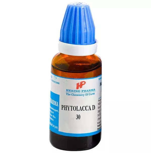 Hering Pharma Phytolacca D Dilution - 30 ml