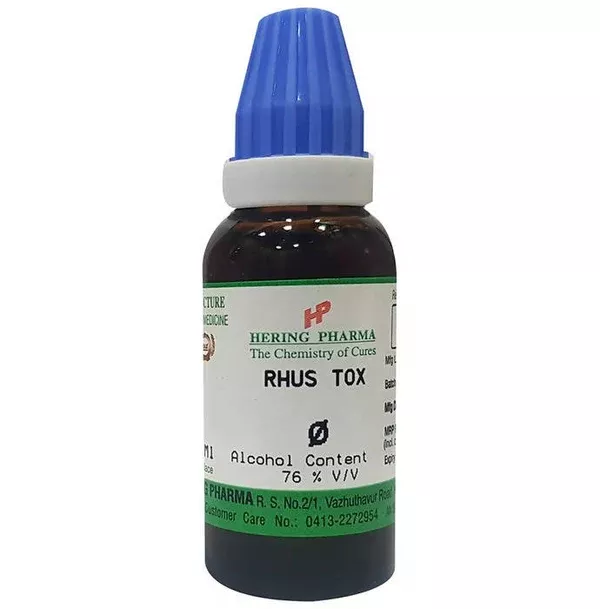 Hering Pharma Rhus Tox Mother Tincture Q - 30 ml