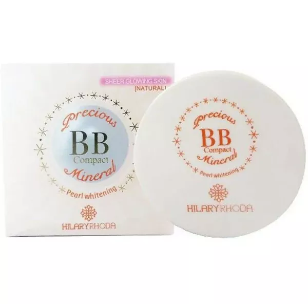 Hilary Rhoda Precious BB Compact Mineral - Sheer Glowing Natural - 24 gm