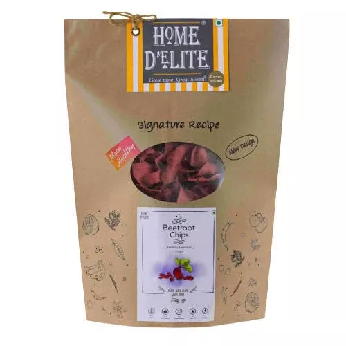 ?Home D'elite Beetroot Chips - 110 gm