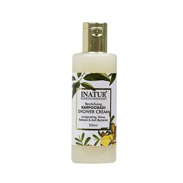 Inatur Karpooradi Shower Cream - 200 ml