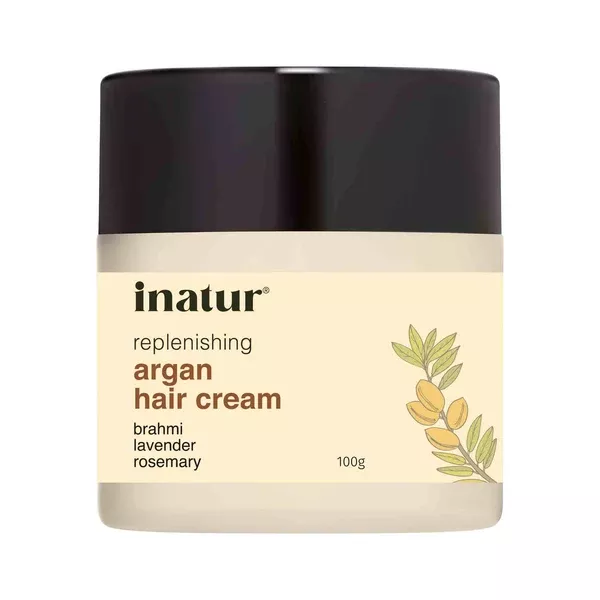 Inatur Moroccan Argan Oil Hair Cream - 100 gm