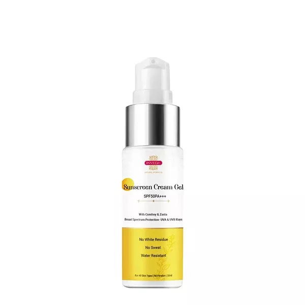 Inveda Sunscreen Cream Gel SPF 50 PA+++ - 50 ml