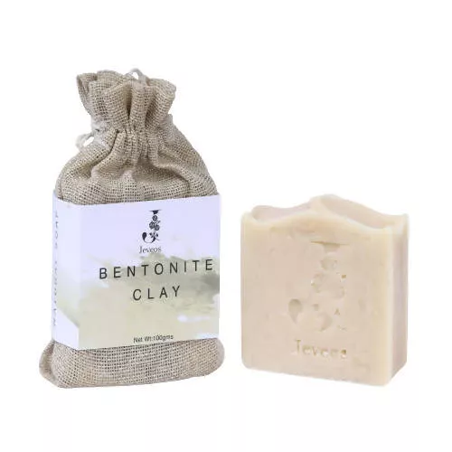 Jeveos Natural Handmade Bentonite Clay Soap - 100 gm