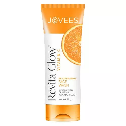 Jovees Revita Glow Vitamin C Rejuvenating Face Wash - 75 gm