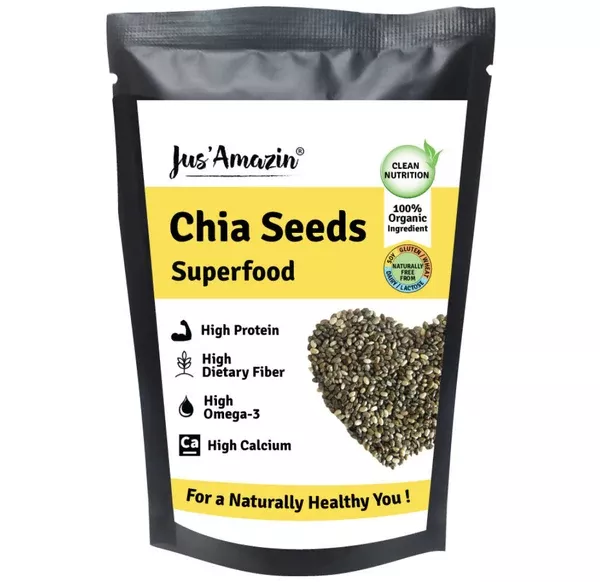 Jus Amazin Chia Seeds Superfood - 100 gm