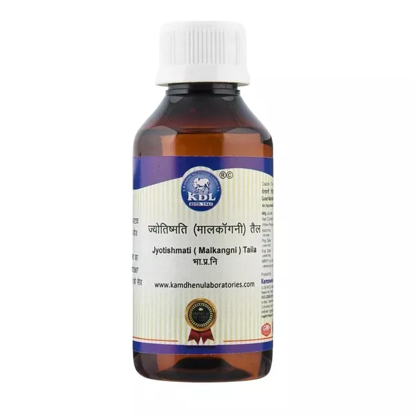 Kamdhenu Laboratories Jyotishmati Malkangani Taila - 50 ml