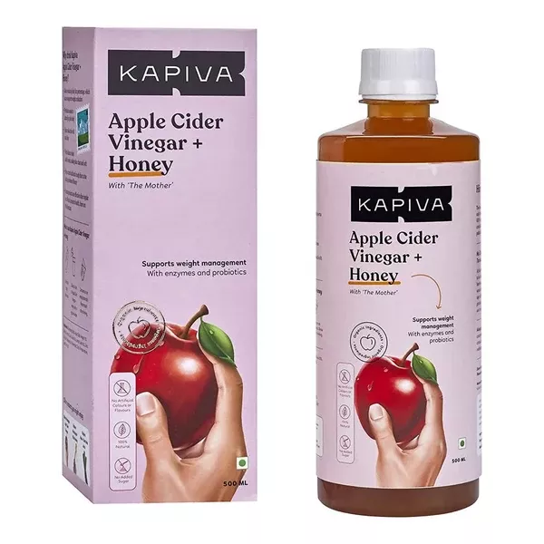 Kapiva Ayurveda Apple Cider Vinegar + Honey - 500 ml