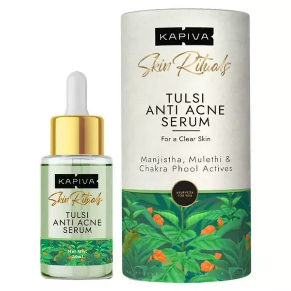 Kapiva Ayurveda Tulsi Anti Acne Serum - 30 ml